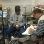 खाद्य सुरक्षा टीम ने बांके बिहारी स्वीट्स खिरनी गेट से मिठाईयों के लिए सैंपल
