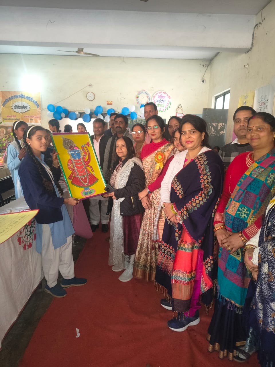 कैरियर गाइडेंस प्रोग्राम के तहत राजकीय कन्या इंटर कॉलेज, अतरौली में कैरियर मेला आयोजित