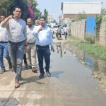ख़राब सफ़ाई पर नगर आयुक्त का हुआ मूड ऑफ -अचानक वार्ड 32 काशीराम आवास कालोनी में निरीक्षण करने पहुँचे नगर आयुक्त