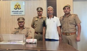 एटा– थाना जैथरा पुलिस को मिली सफलता, थाना जैथरा पुलिस द्वारा लिपिक की हत्या के मामले से संबंधित एक अभियुक्त को किया गया गिरफ्तार।